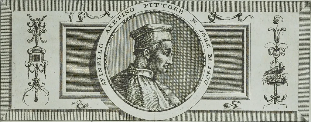 An illustration from L'Etruria pittrice, ovvero, Storia della pittura toscana, dedotta dai suoi monumenti che si esibiscono in stampa dal secolo X. fino al presente, 1791, leaf 68