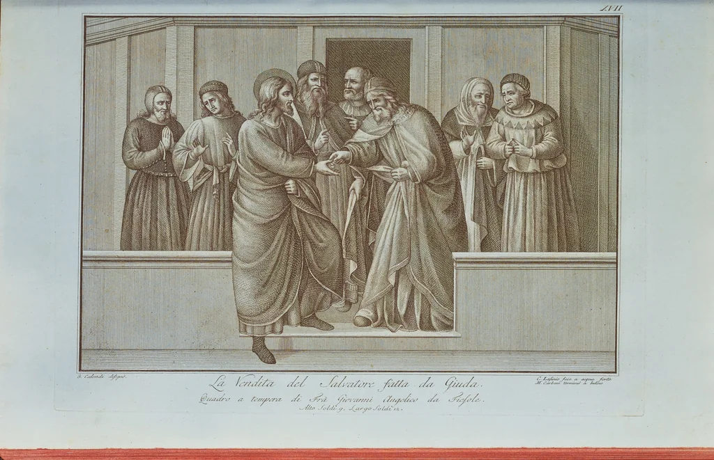 An illustration from L'Etruria pittrice, ovvero, Storia della pittura toscana, dedotta dai suoi monumenti che si esibiscono in stampa dal secolo X. fino al presente, 1791, leaf 82