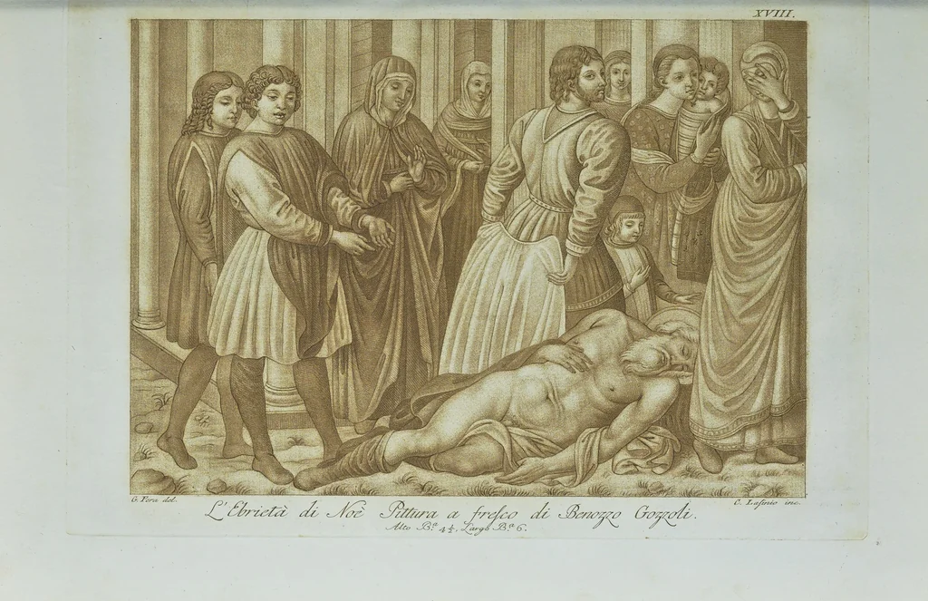 An illustration from L'Etruria pittrice, ovvero, Storia della pittura toscana, dedotta dai suoi monumenti che si esibiscono in stampa dal secolo X. fino al presente, 1791, leaf 86