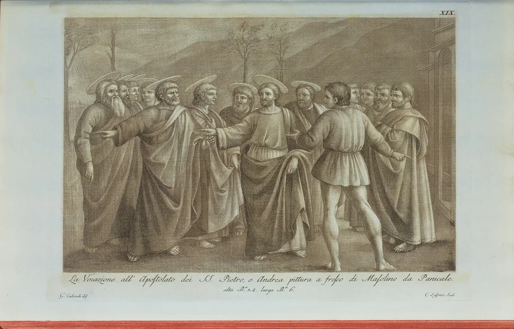 An illustration from L'Etruria pittrice, ovvero, Storia della pittura toscana, dedotta dai suoi monumenti che si esibiscono in stampa dal secolo X. fino al presente, 1791, leaf 90
