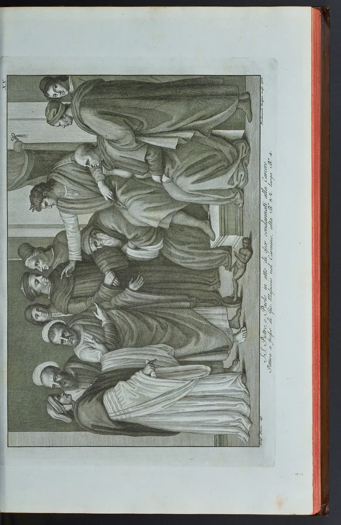 An illustration from L'Etruria pittrice, ovvero, Storia della pittura toscana, dedotta dai suoi monumenti che si esibiscono in stampa dal secolo X. fino al presente, 1791, leaf 94