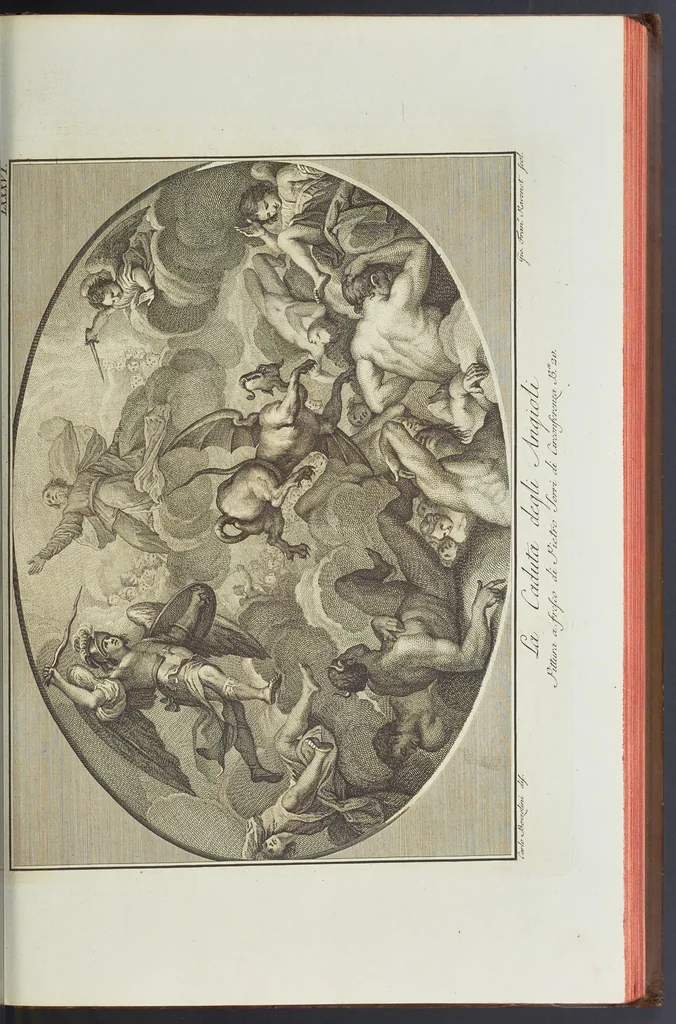 An illustration from L'Etruria pittrice, ovvero, Storia della pittura toscana, dedotta dai suoi monumenti che si esibiscono in stampa dal secolo X. fino al presente, 1791, leaf 112