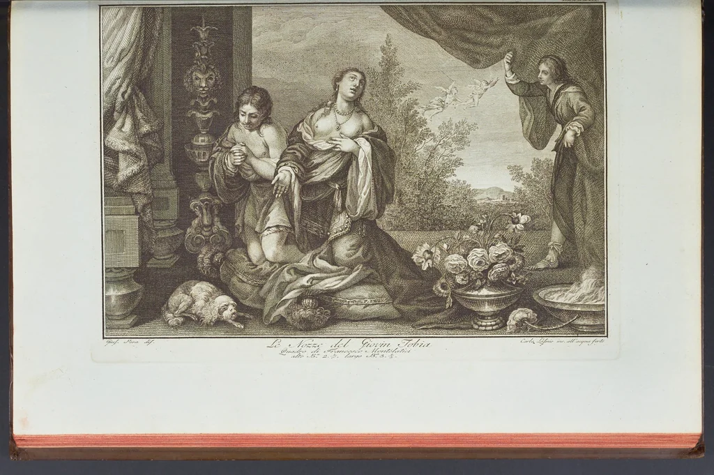 An illustration from L'Etruria pittrice, ovvero, Storia della pittura toscana, dedotta dai suoi monumenti che si esibiscono in stampa dal secolo X. fino al presente, 1791, leaf 140