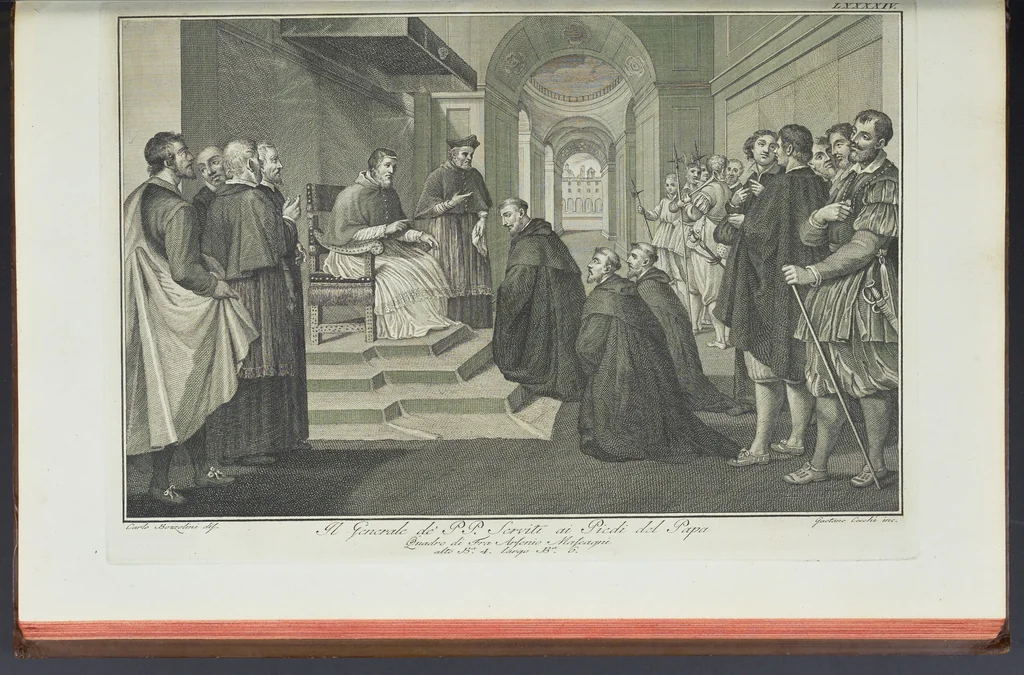 An illustration from L'Etruria pittrice, ovvero, Storia della pittura toscana, dedotta dai suoi monumenti che si esibiscono in stampa dal secolo X. fino al presente, 1791, leaf 144