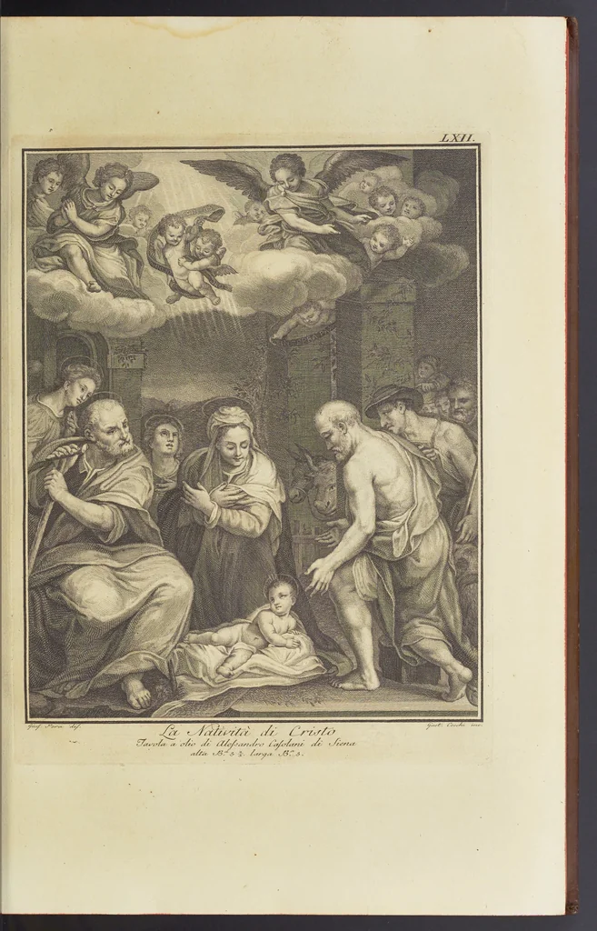 An illustration from L'Etruria pittrice, ovvero, Storia della pittura toscana, dedotta dai suoi monumenti che si esibiscono in stampa dal secolo X. fino al presente, 1791, leaf 16