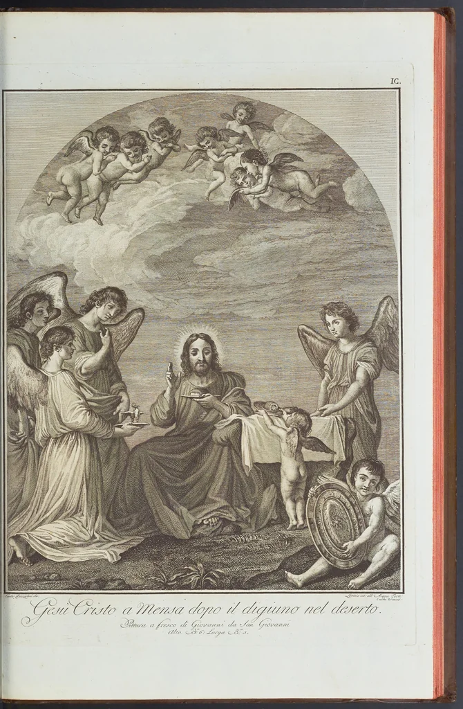 An illustration from L'Etruria pittrice, ovvero, Storia della pittura toscana, dedotta dai suoi monumenti che si esibiscono in stampa dal secolo X. fino al presente, 1791, leaf 164