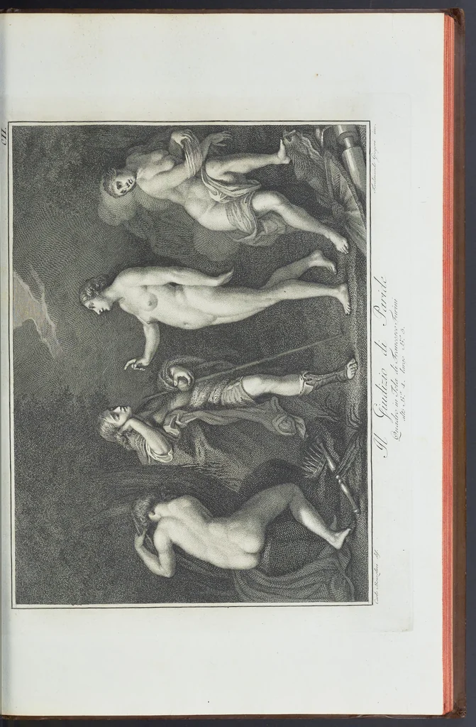 An illustration from L'Etruria pittrice, ovvero, Storia della pittura toscana, dedotta dai suoi monumenti che si esibiscono in stampa dal secolo X. fino al presente, 1791, leaf 176