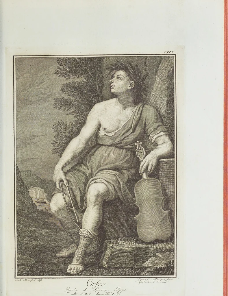 An illustration from L'Etruria pittrice, ovvero, Storia della pittura toscana, dedotta dai suoi monumenti che si esibiscono in stampa dal secolo X. fino al presente, 1791, leaf 180