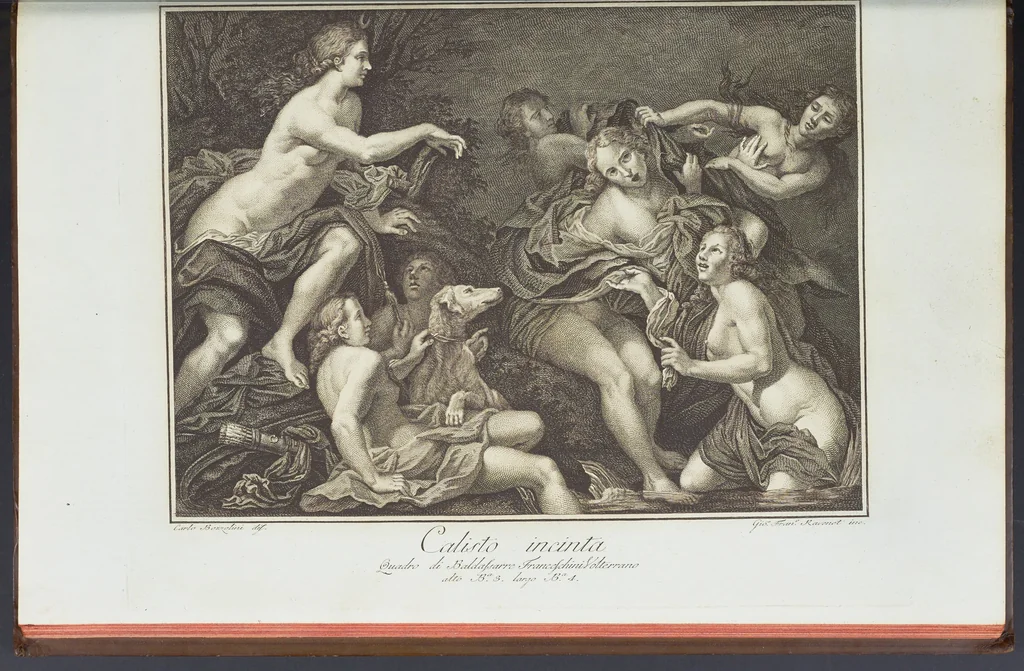 An illustration from L'Etruria pittrice, ovvero, Storia della pittura toscana, dedotta dai suoi monumenti che si esibiscono in stampa dal secolo X. fino al presente, 1791, leaf 184
