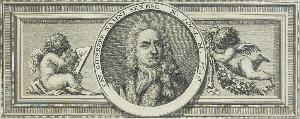 An illustration from L'Etruria pittrice, ovvero, Storia della pittura toscana, dedotta dai suoi monumenti che si esibiscono in stampa dal secolo X. fino al presente, 1791, leaf 198