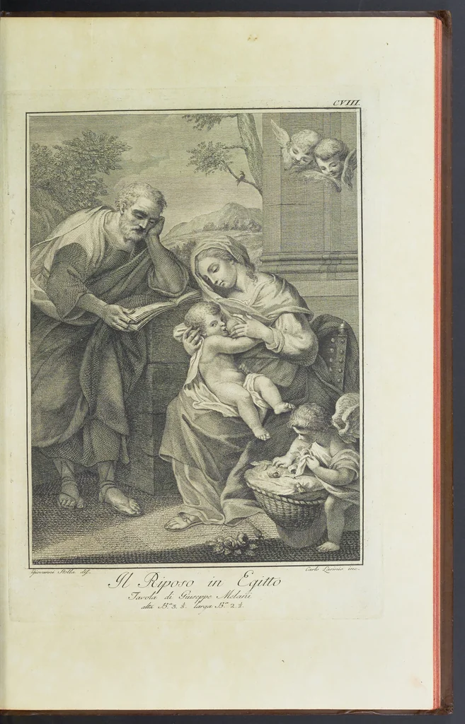 An illustration from L'Etruria pittrice, ovvero, Storia della pittura toscana, dedotta dai suoi monumenti che si esibiscono in stampa dal secolo X. fino al presente, 1791, leaf 200