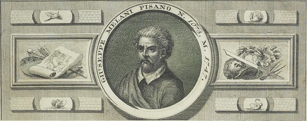 An illustration from L'Etruria pittrice, ovvero, Storia della pittura toscana, dedotta dai suoi monumenti che si esibiscono in stampa dal secolo X. fino al presente, 1791, leaf 202