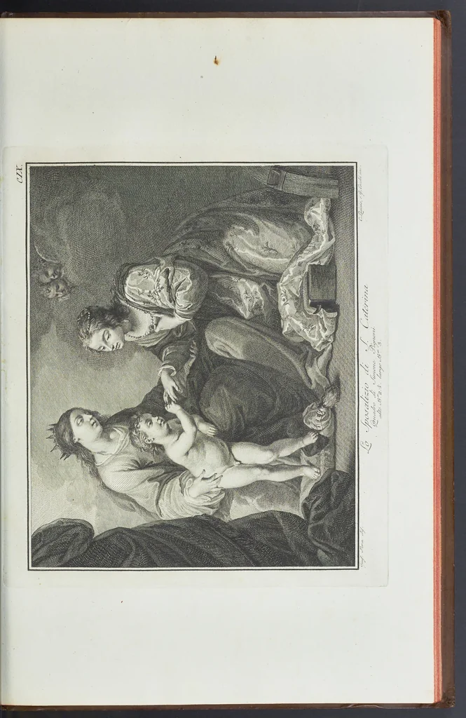 An illustration from L'Etruria pittrice, ovvero, Storia della pittura toscana, dedotta dai suoi monumenti che si esibiscono in stampa dal secolo X. fino al presente, 1791, leaf 204