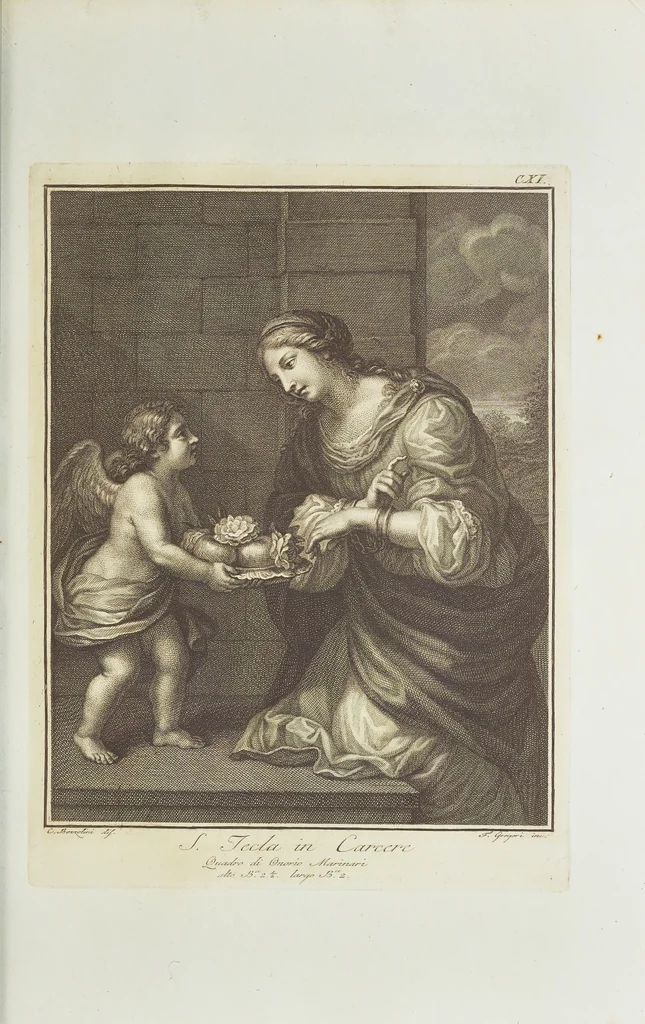 An illustration from L'Etruria pittrice, ovvero, Storia della pittura toscana, dedotta dai suoi monumenti che si esibiscono in stampa dal secolo X. fino al presente, 1791, leaf 212