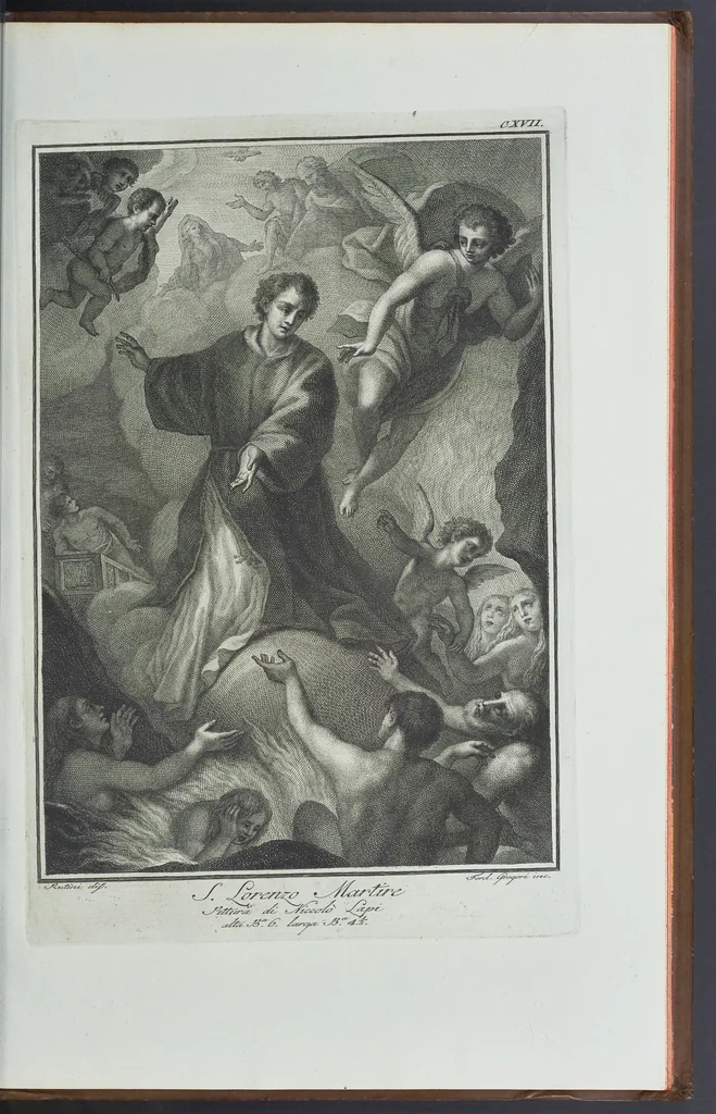 An illustration from L'Etruria pittrice, ovvero, Storia della pittura toscana, dedotta dai suoi monumenti che si esibiscono in stampa dal secolo X. fino al presente, 1791, leaf 236