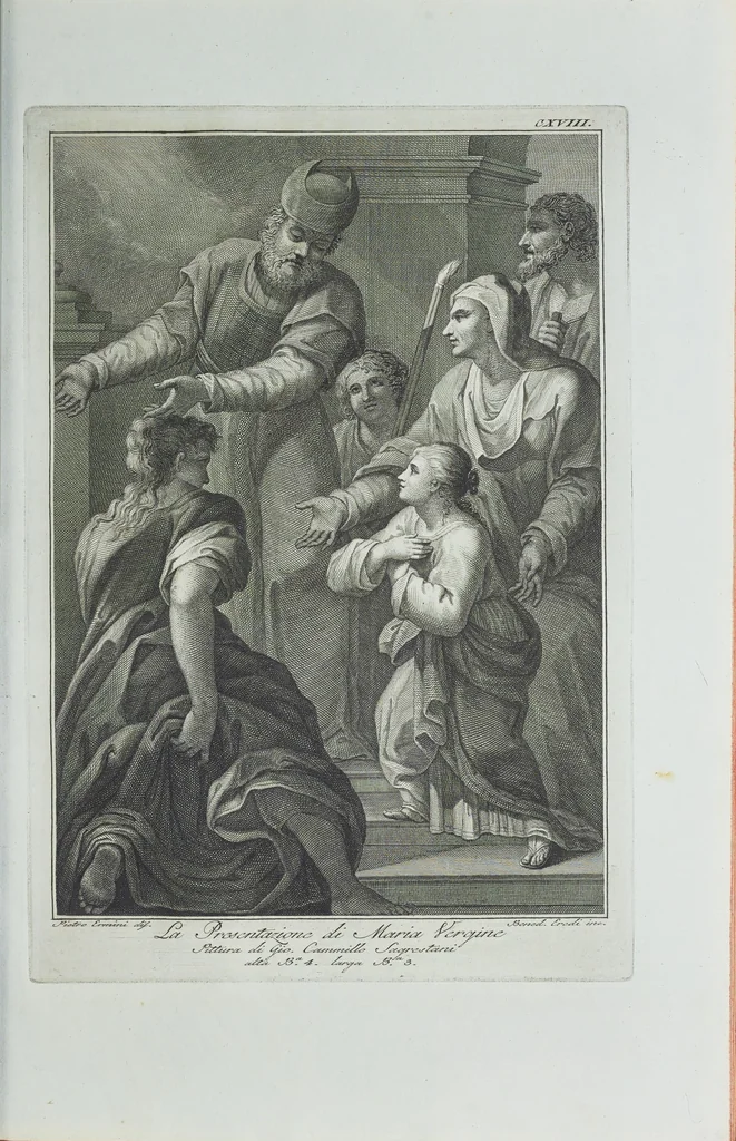 An illustration from L'Etruria pittrice, ovvero, Storia della pittura toscana, dedotta dai suoi monumenti che si esibiscono in stampa dal secolo X. fino al presente, 1791, leaf 240