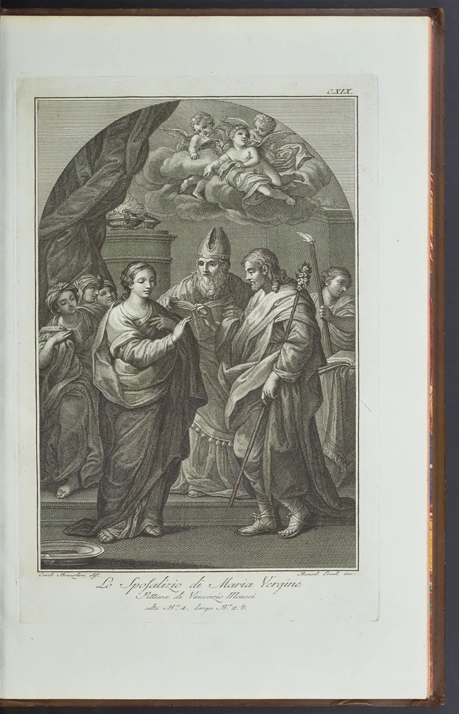 An illustration from L'Etruria pittrice, ovvero, Storia della pittura toscana, dedotta dai suoi monumenti che si esibiscono in stampa dal secolo X. fino al presente, 1791, leaf 244