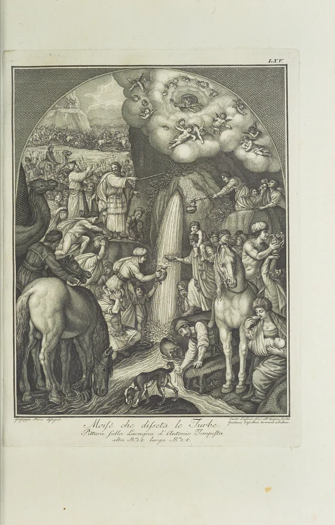 An illustration from L'Etruria pittrice, ovvero, Storia della pittura toscana, dedotta dai suoi monumenti che si esibiscono in stampa dal secolo X. fino al presente, 1791, leaf 28