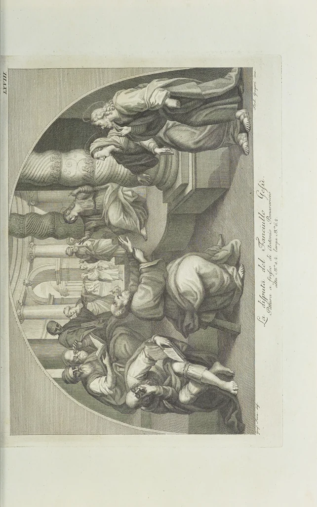 An illustration from L'Etruria pittrice, ovvero, Storia della pittura toscana, dedotta dai suoi monumenti che si esibiscono in stampa dal secolo X. fino al presente, 1791, leaf 40