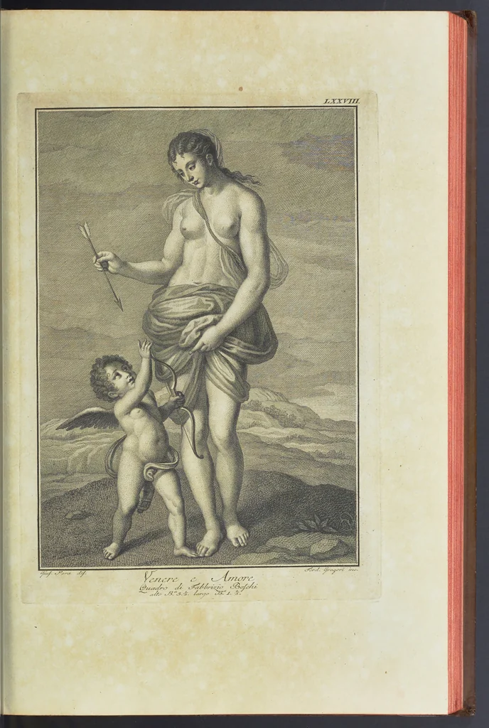 An illustration from L'Etruria pittrice, ovvero, Storia della pittura toscana, dedotta dai suoi monumenti che si esibiscono in stampa dal secolo X. fino al presente, 1791, leaf 80