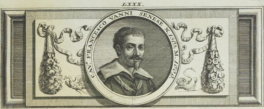 An illustration from L'Etruria pittrice, ovvero, Storia della pittura toscana, dedotta dai suoi monumenti che si esibiscono in stampa dal secolo X. fino al presente, 1791, leaf 90