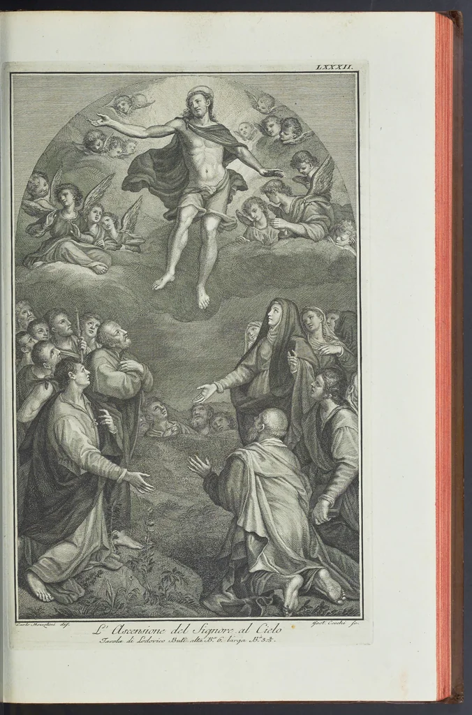 An illustration from L'Etruria pittrice, ovvero, Storia della pittura toscana, dedotta dai suoi monumenti che si esibiscono in stampa dal secolo X. fino al presente, 1791, leaf 96