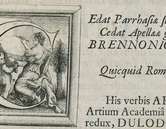 An illustration from Thesaurus Brandenburgicus selectus, sive, Gemmarum et numismatum Graecorum in cimeliarchio electorali Brandenburgico elegantiorum series, 1696, leaf 238