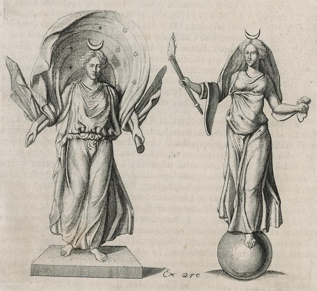 An illustration from Thesaurus Brandenburgicus selectus, sive, Gemmarum et numismatum Graecorum in cimeliarchio electorali Brandenburgico elegantiorum series, 1696, leaf 253