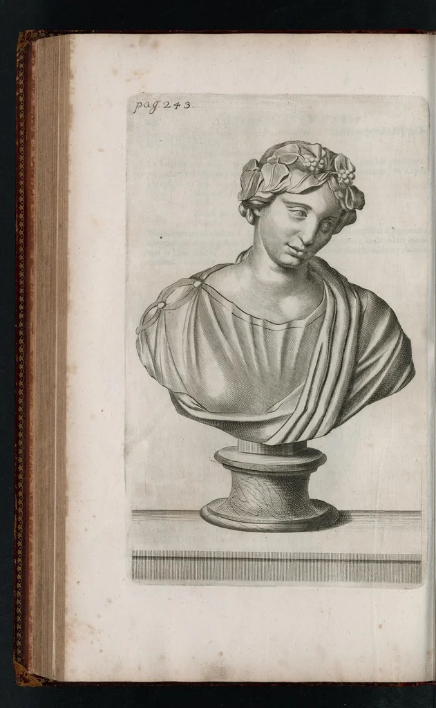 An illustration from Thesaurus Brandenburgicus selectus, sive, Gemmarum et numismatum Graecorum in cimeliarchio electorali Brandenburgico elegantiorum series, 1696, leaf 271