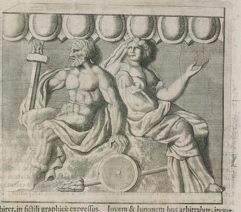An illustration from Thesaurus Brandenburgicus selectus, sive, Gemmarum et numismatum Graecorum in cimeliarchio electorali Brandenburgico elegantiorum series, 1696, leaf 300