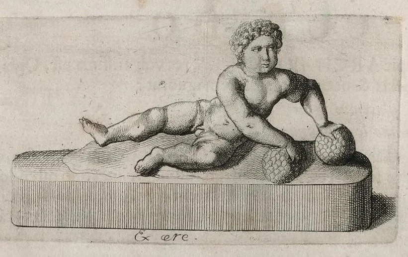 An illustration from Thesaurus Brandenburgicus selectus, sive, Gemmarum et numismatum Graecorum in cimeliarchio electorali Brandenburgico elegantiorum series, 1696, leaf 305
