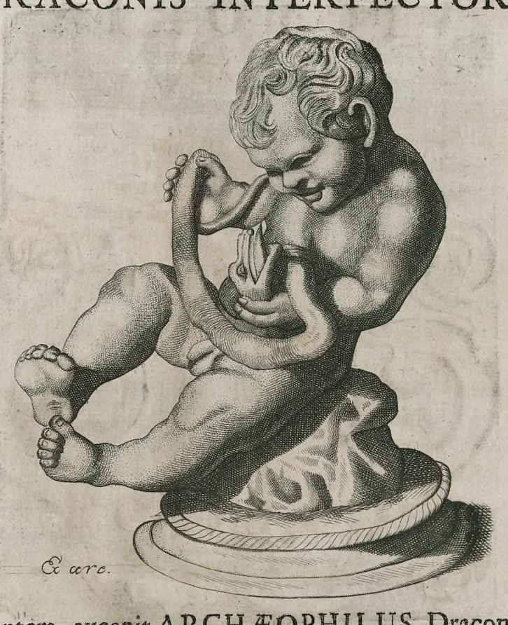 An illustration from Thesaurus Brandenburgicus selectus, sive, Gemmarum et numismatum Graecorum in cimeliarchio electorali Brandenburgico elegantiorum series, 1696, leaf 314