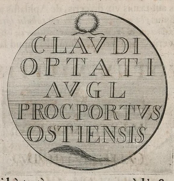 An illustration from Thesaurus Brandenburgicus selectus, sive, Gemmarum et numismatum Graecorum in cimeliarchio electorali Brandenburgico elegantiorum series, 1696, leaf 489