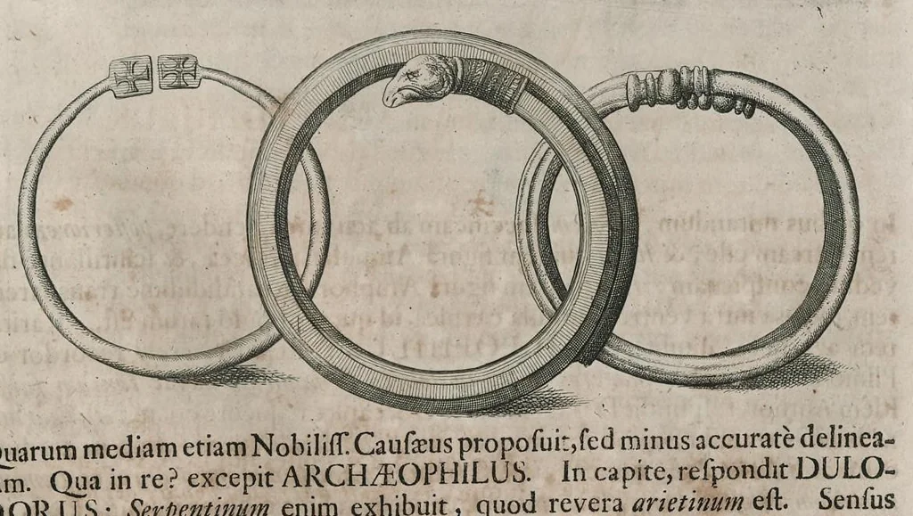 An illustration from Thesaurus Brandenburgicus selectus, sive, Gemmarum et numismatum Graecorum in cimeliarchio electorali Brandenburgico elegantiorum series, 1696, leaf 506