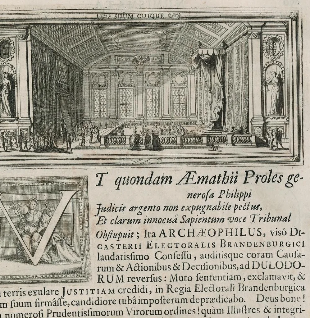 An illustration from Thesaurus Brandenburgicus selectus, sive, Gemmarum et numismatum Graecorum in cimeliarchio electorali Brandenburgico elegantiorum series, 1696, leaf 186