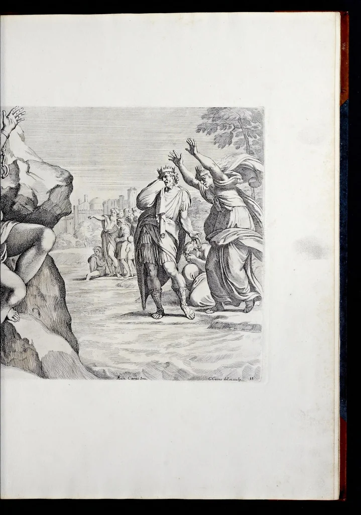 An illustration from Galeria nel Palazzo Farnese in Roma del sereniss. dvca di Parma etc. dipinta da Annibale Carracci, 1680, leaf 32