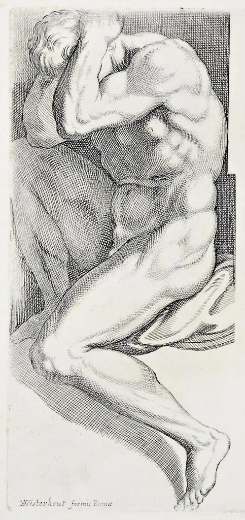 An illustration from Galeria nel Palazzo Farnese in Roma del sereniss. dvca di Parma etc. dipinta da Annibale Carracci, 1680, leaf 93