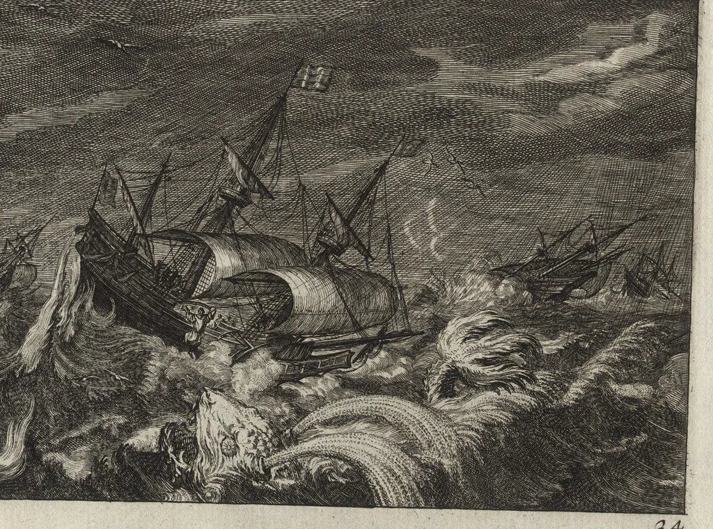 An illustration from Icones Biblicae Veteris et Novi Testamenti. Figuren Biblischer Historien Alten und Neuen Testaments, 1679, leaf 288