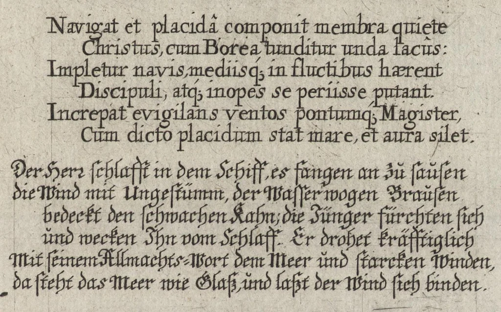 An illustration from Icones Biblicae Veteris et Novi Testamenti. Figuren Biblischer Historien Alten und Neuen Testaments, 1679, leaf 376