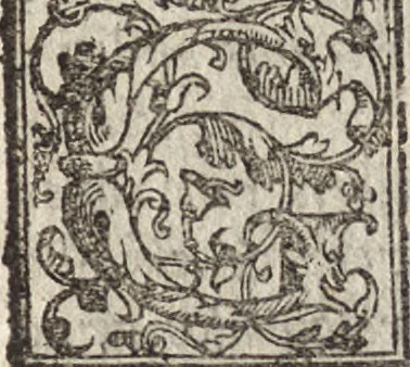 An illustration from Tractatvs de restitvtione in integrvm absolvtissimvs : in qvo omnia qvae in amplissimo huius materi[ae] campo tam practicis, quàm theoricis scitu digna sunt & necessaria, varietate casuum & exemplorum pr[ae]stantia ad amussim explicita et illustrata comprehendentur : avctore Ioanne Mavritio ... contextus, & in lucem editus : iam vero mendis innvmeris, qvibvs editio prior deformata scatebat, sublatis, integritati ac nitori pristino restitutus, & svmmariis, vnicuique capiti praepositis, in gratiam studiosorum auctus : cum indice rerum omnium in hoc opere memorabilium locupletissimo, 1576, leaf 6