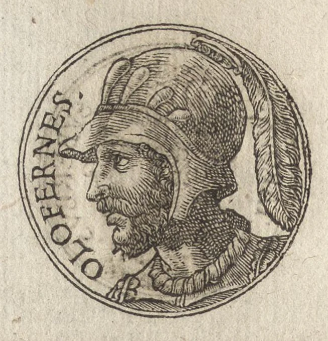An illustration from Promtvarii iconvm insigniorvm à secvlo hominvm, subiectis eorum vitis, per compendiũ ex probatissimis autoribus desumptis, editio secunda : illustrium virorum, qui à prima successerunt, imaginibus aucta atque locupletata, 1578, leaf 119