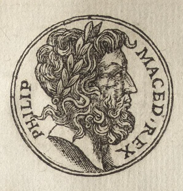 An illustration from Promtvarii iconvm insigniorvm à secvlo hominvm, subiectis eorum vitis, per compendiũ ex probatissimis autoribus desumptis, editio secunda : illustrium virorum, qui à prima successerunt, imaginibus aucta atque locupletata, 1578, leaf 138