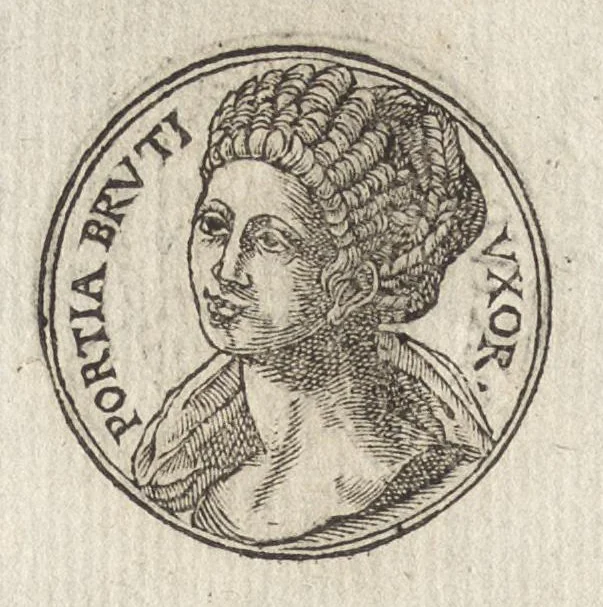 An illustration from Promtvarii iconvm insigniorvm à secvlo hominvm, subiectis eorum vitis, per compendiũ ex probatissimis autoribus desumptis, editio secunda : illustrium virorum, qui à prima successerunt, imaginibus aucta atque locupletata, 1578, leaf 169