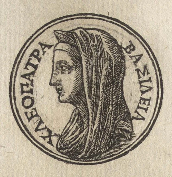An illustration from Promtvarii iconvm insigniorvm à secvlo hominvm, subiectis eorum vitis, per compendiũ ex probatissimis autoribus desumptis, editio secunda : illustrium virorum, qui à prima successerunt, imaginibus aucta atque locupletata, 1578, leaf 181