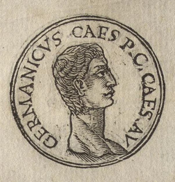 An illustration from Promtvarii iconvm insigniorvm à secvlo hominvm, subiectis eorum vitis, per compendiũ ex probatissimis autoribus desumptis, editio secunda : illustrium virorum, qui à prima successerunt, imaginibus aucta atque locupletata, 1578, leaf 198