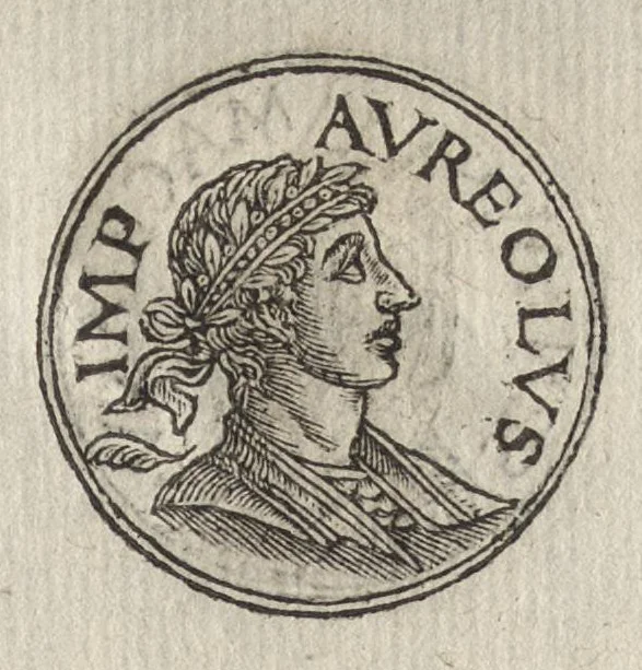 An illustration from Promtvarii iconvm insigniorvm à secvlo hominvm, subiectis eorum vitis, per compendiũ ex probatissimis autoribus desumptis, editio secunda : illustrium virorum, qui à prima successerunt, imaginibus aucta atque locupletata, 1578, leaf 250