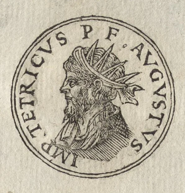 An illustration from Promtvarii iconvm insigniorvm à secvlo hominvm, subiectis eorum vitis, per compendiũ ex probatissimis autoribus desumptis, editio secunda : illustrium virorum, qui à prima successerunt, imaginibus aucta atque locupletata, 1578, leaf 256