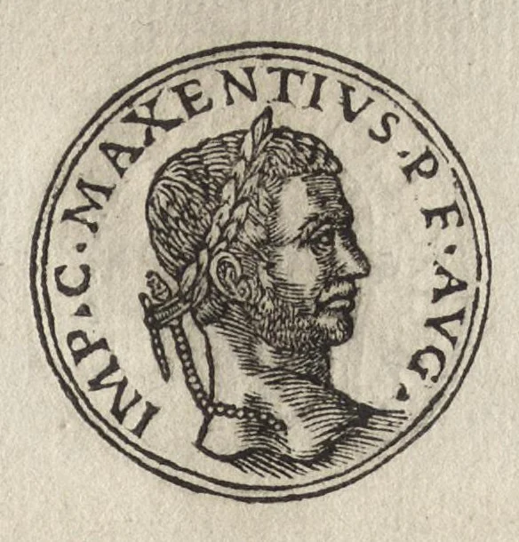 An illustration from Promtvarii iconvm insigniorvm à secvlo hominvm, subiectis eorum vitis, per compendiũ ex probatissimis autoribus desumptis, editio secunda : illustrium virorum, qui à prima successerunt, imaginibus aucta atque locupletata, 1578, leaf 268
