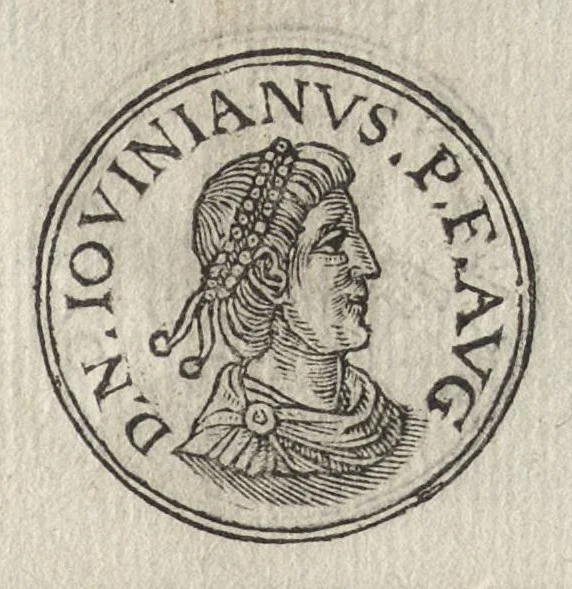 An illustration from Promtvarii iconvm insigniorvm à secvlo hominvm, subiectis eorum vitis, per compendiũ ex probatissimis autoribus desumptis, editio secunda : illustrium virorum, qui à prima successerunt, imaginibus aucta atque locupletata, 1578, leaf 274