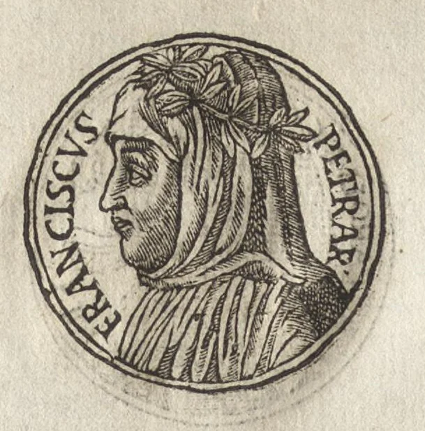 An illustration from Promtvarii iconvm insigniorvm à secvlo hominvm, subiectis eorum vitis, per compendiũ ex probatissimis autoribus desumptis, editio secunda : illustrium virorum, qui à prima successerunt, imaginibus aucta atque locupletata, 1578, leaf 375